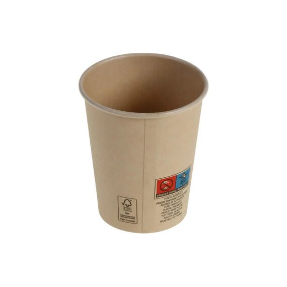 belesse nature Bambuskartonbecher 2dl 50 Stk, Ø80mm, naturbelassen, PLA SUP