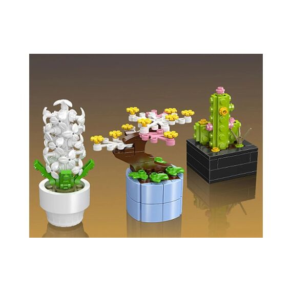 Mould King Mini-Topfblumen