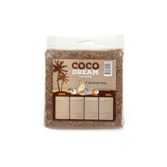 Copacabana Cocodream Nager Einstreu 20l, ca. 2.2kg