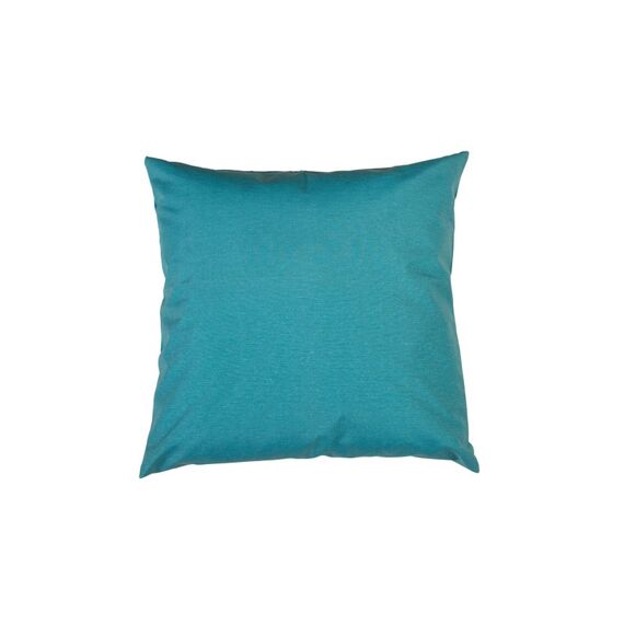 Casa Leon Outdoorkissenhülle Lisa, Türkis 40x40 cm, waschbar 70% CO und 30% PES