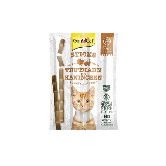 Gimborn GimCat Sticks Truthahn & Kaninchen 4 Stück