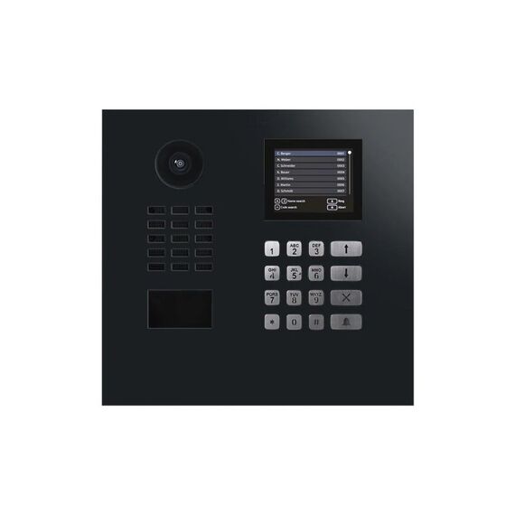Doorbird IP Video Türsprechanlage D22DKH, Graphitschwarz (Polar Raven)