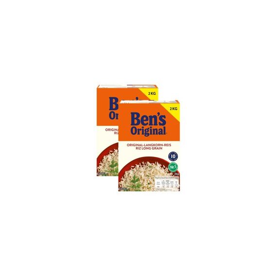 Ben's Original Bens Original Reis Langkorn 2 x 2 kg