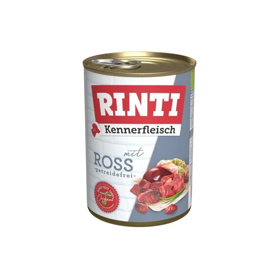 Rinti Nassfutter Kennerfleisch pur Dose Ross, 400 g
