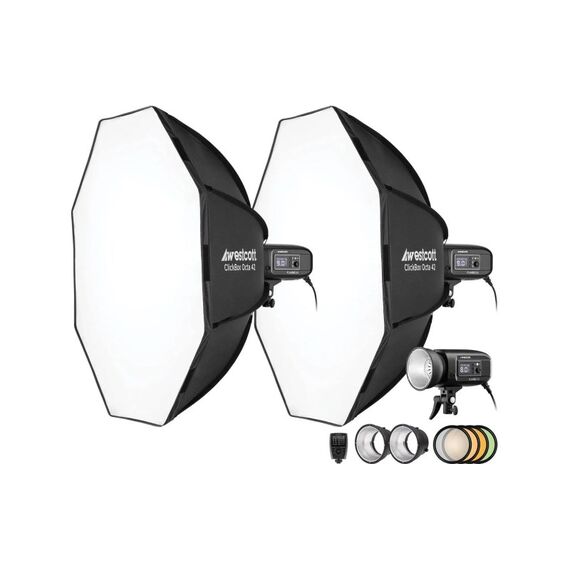 Westcott FJ400-SE 3-Light Studio Strobe Kit with FJ-X3 M Wireless Trigger (220V)