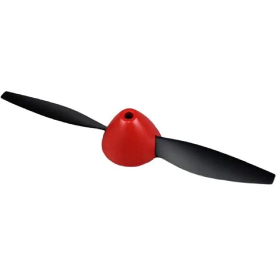 TopRC TOP-RC Propeller und Spinner Mini P-51D Rot