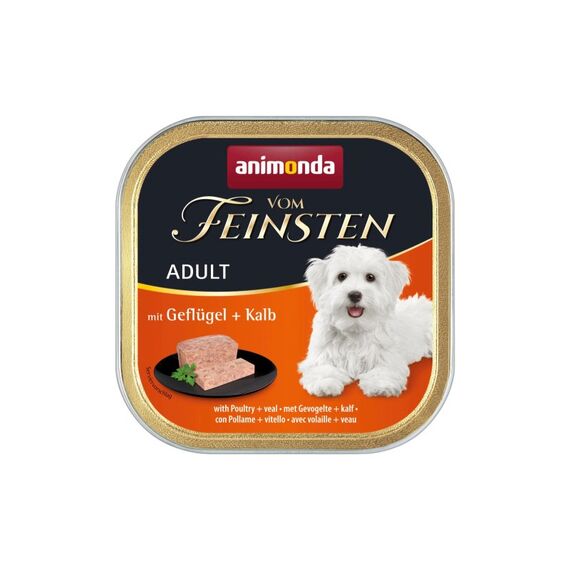 Animonda Dog vom Feinsten Adult 150g Geflügel & Kalb