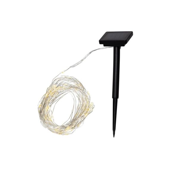 Eglo Lichterkette, 200 cm Solar, schwarz