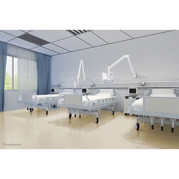 Neomounts FPMA-HAW200 Medizinische Wandhalterung für Monitore 10-27" - H 0-149 cm - Gasfeder, 2 image