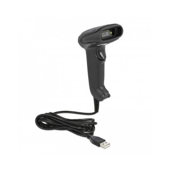 DeLOCK USB Barcode Scanner 1D und 2D mit Anschlusskabel - German Version