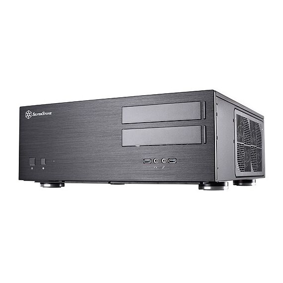 Silverstone Grandia GD08 HTPC Schwarz