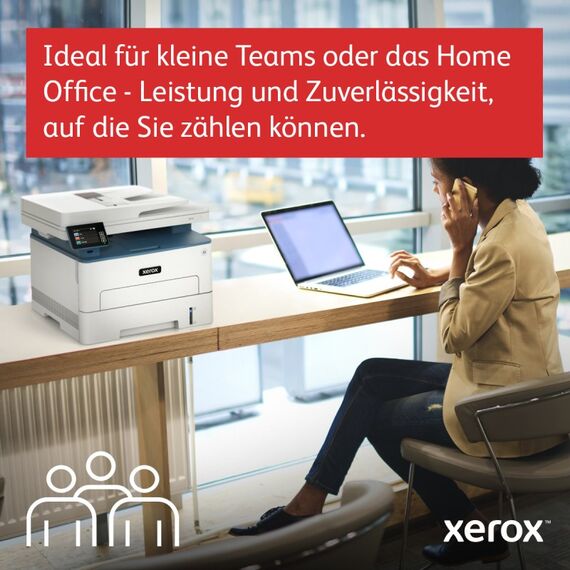 Xerox B235 A4 34 Seiten/Min. Wireless Duplex Kopie/Druck/Scan/Fax PS3 PCL5e/6 Automatischer Vorlageneinzug 2 Behälter Gesamt 251 Blatt, 9 image
