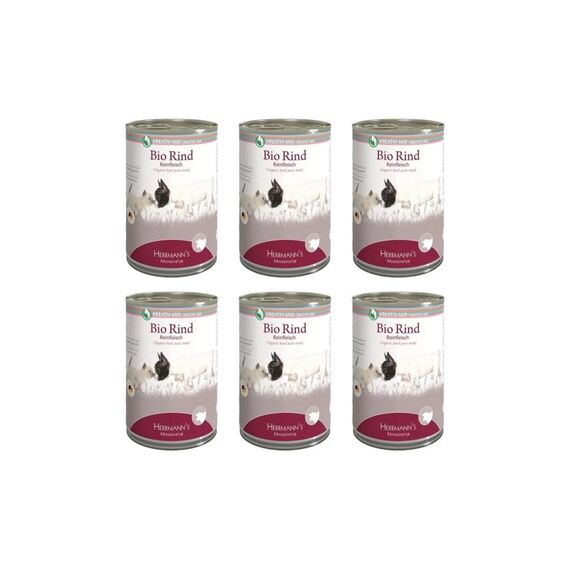 Herrmann's Manufaktur Herrmanns Kreativ-Mix Bio Rindfleisch6x400g Kit