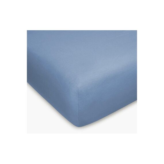 H. F. Fixleintuch 180x200 cm 100% Baumwolle, Jeans
