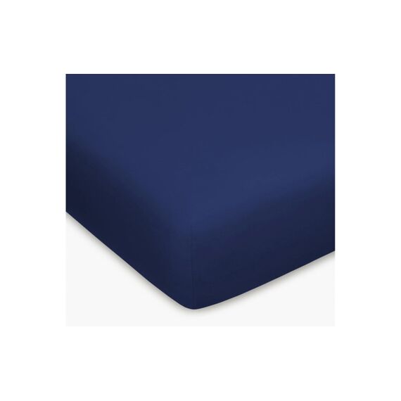 H.F. Fixleintuch Jersey, Marine 90-100x200 cm
