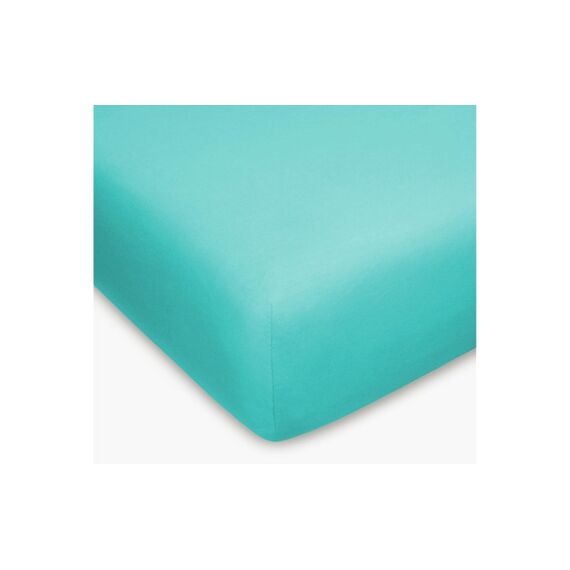 H.F. Fixleintuch Jersey,Türkis 90-100x200 cm