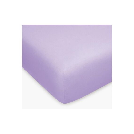 H.F. Fixleintuch Jersey,Flieder 90-100x200 cm, 100% Baumwolle