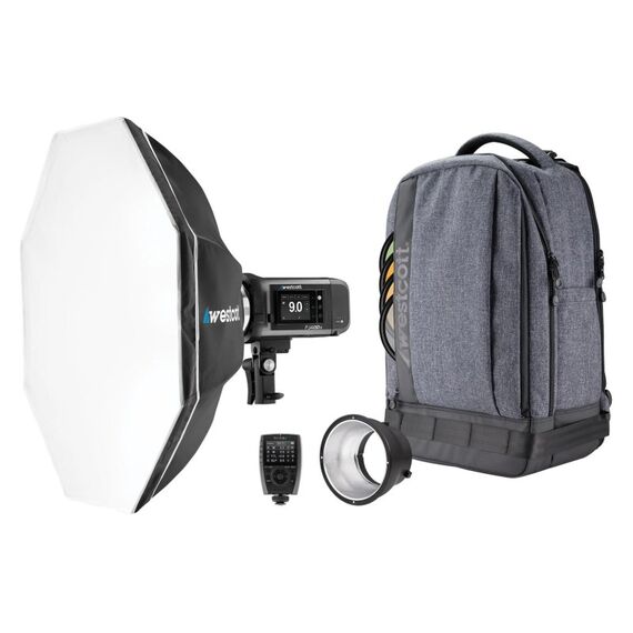 Westcott FJ400 II 1-Light Backpack Kit with FJ-X3 M Universal Wireless Trigger