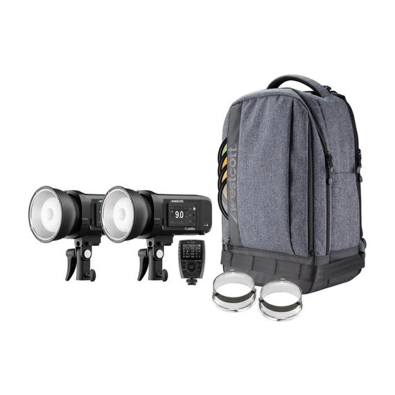 Westcott FJ400 II 2-Light Backpack Kit with FJ-X3 S Wireless Trigger for Sony