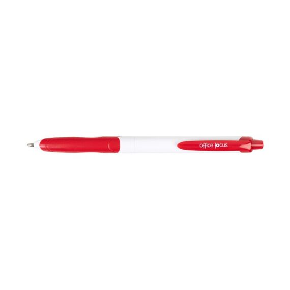 office focus Kugelschreiber Office Focus 1 mm Mine, Rot, 12 Stück