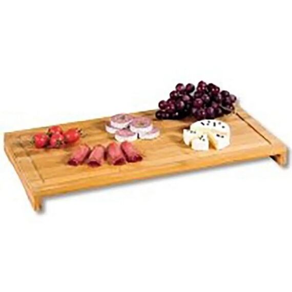 Kesper Schneide- und Abdeckplatte Bambus, 54 x 28 x 4,3 cm
