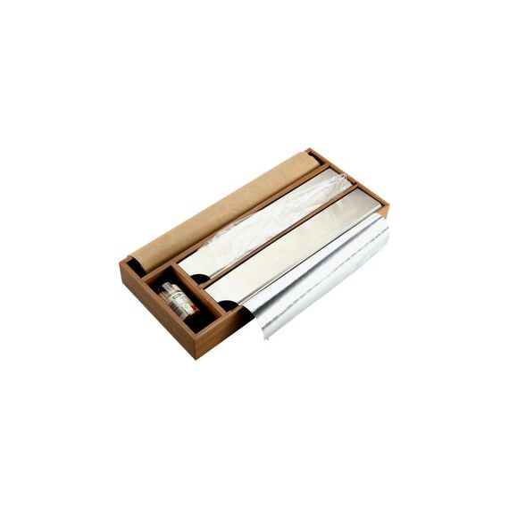 Kesper Folienspender Bambus dunkel Grösse: 42 x 19 x 5.4 cm