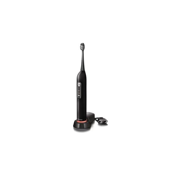 Trisa Electronics Trisa Zahnbürste Schall Sonic Ultimate Black Edition, Smart Display