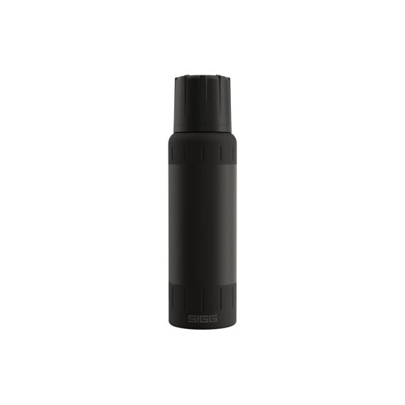 SIGG Thermosflasche Alpine Star, 1L Black, Edelstahl