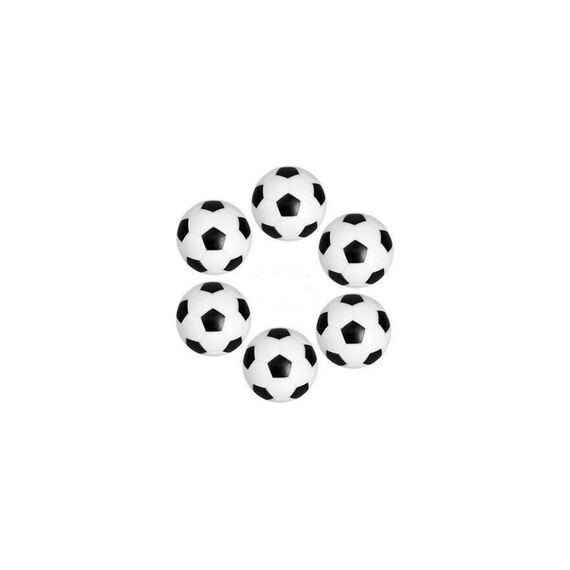 Vedes CG Ersatz-Fussbälle für Kicker 6Stk. Ø36mm