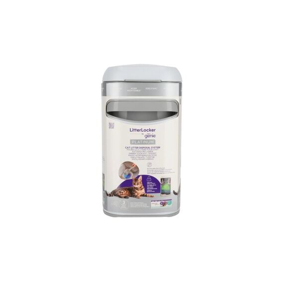 LitterLocker Entsorgungseimer Platinum by Litter GENIE weiss
