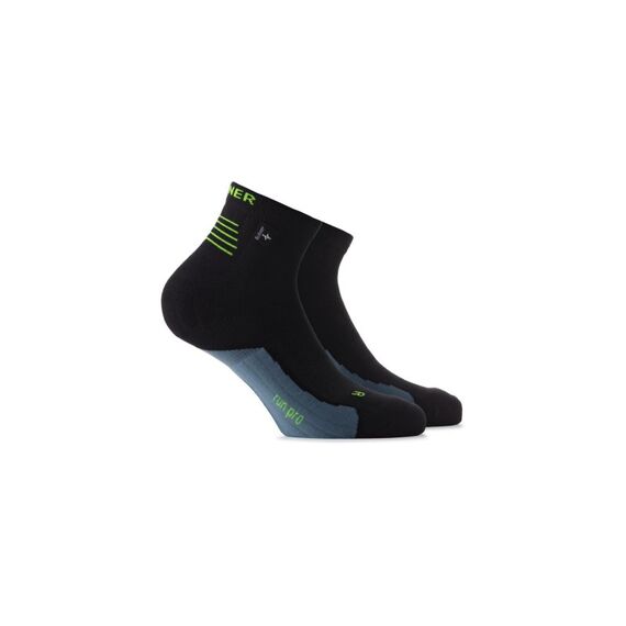 Rohner Socken Run Pro schwarz, Grösse 36-38