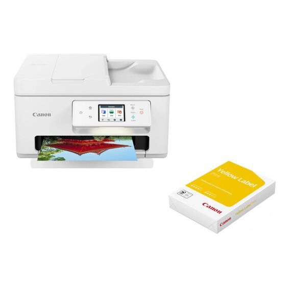 Canon Pixma TS7750I WLAN, USB, weiss KIT inkl Papier