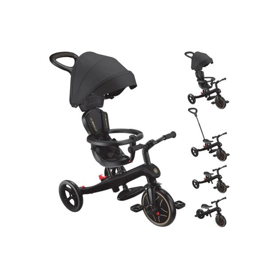 Globber Explorer Trike 4in1 Black
