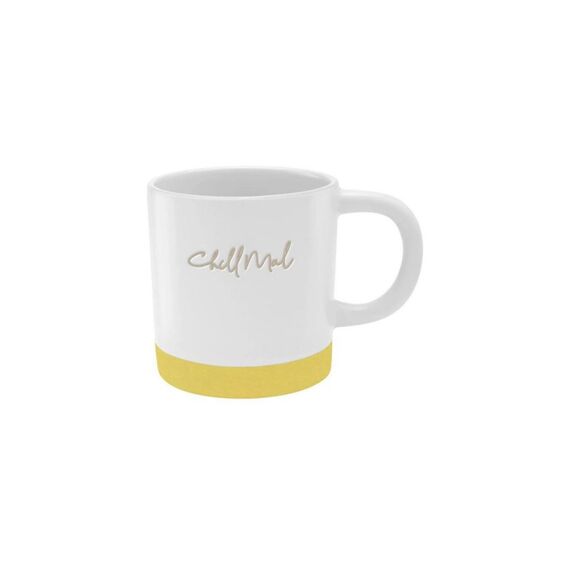 Sheepworld Lieblingstasse Gravur Chill L:  8.9 cm, B: 8.9 cm, H: 9.2 cm