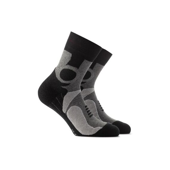 Rohner Socken Trekking Quarter lgrey, Grösse 35-38, 2er Pack