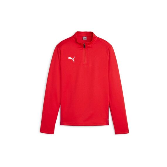 PUMA Zip Top teamGOAL Training 1/4 Jr Grösse: 140, Farbe: red