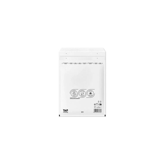 Antalis Luftpolstertasche TAP Comebag weiss 200x275mm, Grösse D, 100 Stück