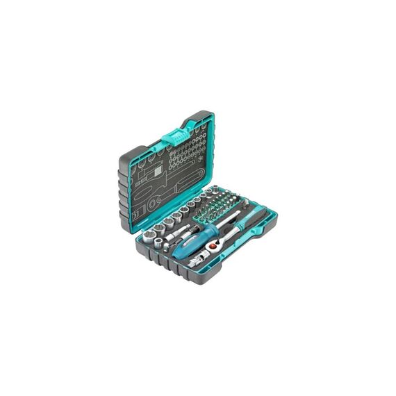 TECHNOCRAFT Steckschlüssel-Satz 1/4 48-tlg.