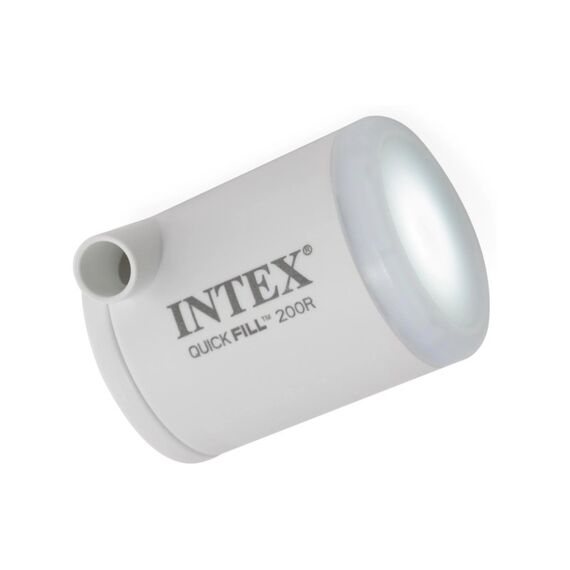 Intex Luftpumpe Quick-Fill USB200 mit Lampe wiederaufladbar, 3.5V 2AH Ni-MH, In&Outdoor