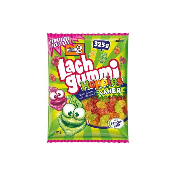 STORCK Nimm2 Lachgummi Happies Sauer 325g