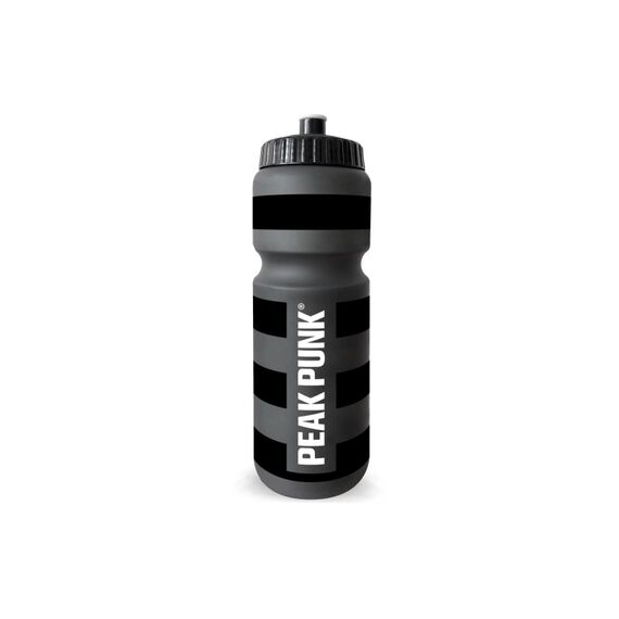 PEAK PUNK® Biobased Sport Bottle Flasche 750ml, clearblack