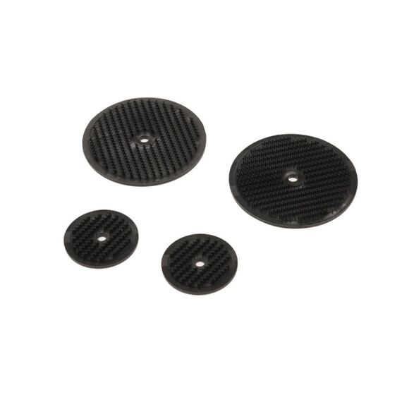 Fastech Disc, schwarz, 2x25 mm & 2x45 mm 4 Stück