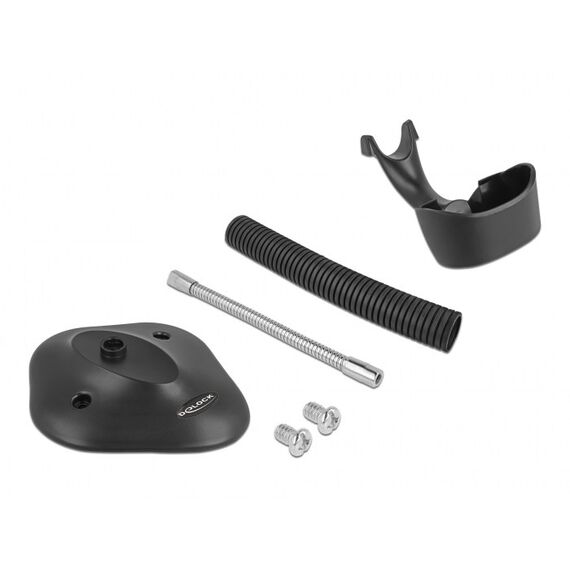 DeLOCK Barcode Scanner Standfuß mit Halterung flexibel schwarz, 2 image
