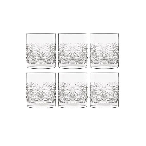 Bormioli Luigi Luigi Bormioli Whiskyglas Mixology Textures Verpackung à 6 Stück, 38 cl