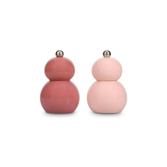 ONA Salz- und Pfeffermühle Set Betty Set mit 2 Stück, Pink