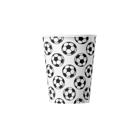 Braun + Company B+C Becher Football 2.5dl, 10 Stück