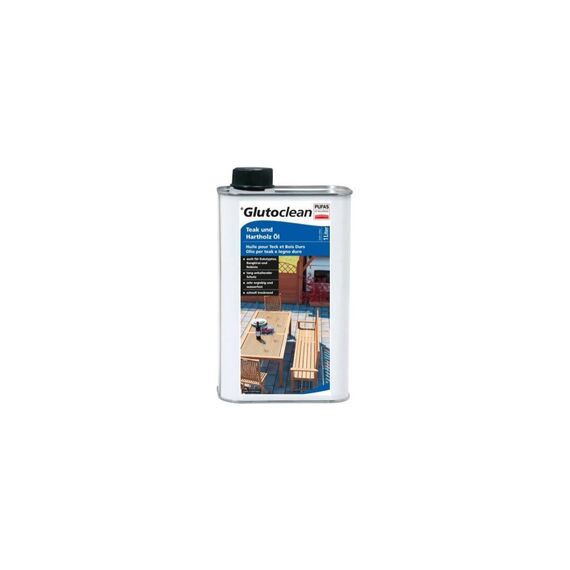 Glutoclean Teak und Hartholz Öl 1 l Glutoclean