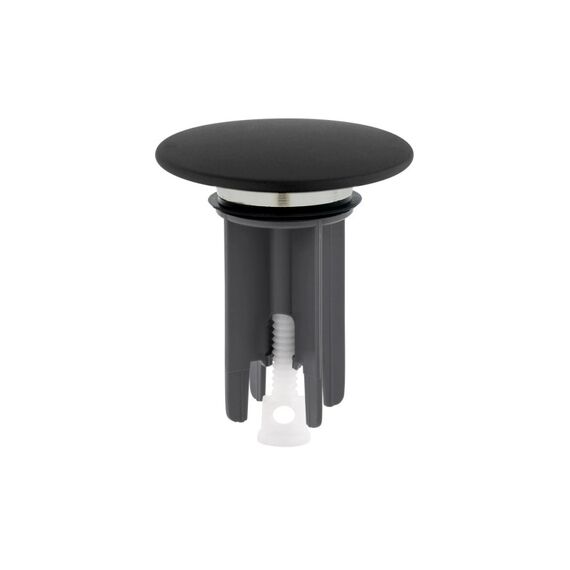 mateu Ventilstopfen Snap, Kunststoff schwarz matt, Ø 63 MM, 65 - 80 MM