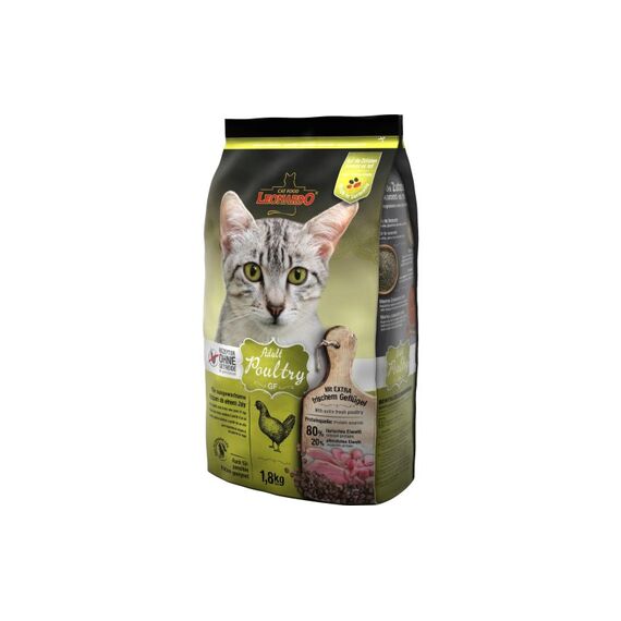 Leonardo Cat Food Leonardo Trockenfutter Adult Geflügel 1.8kg 1.8 kg