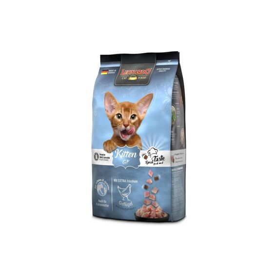 Leonardo Cat Food Leonardo Trockenfutter Kitten GF 1.8 kg 1.8 kg